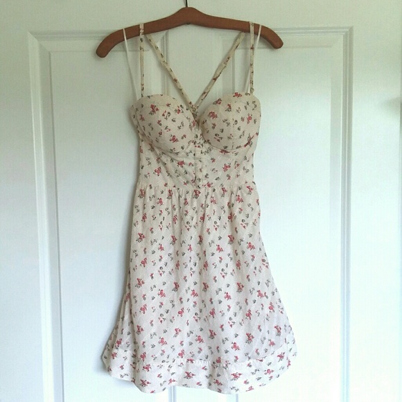 Guess Dresses & Skirts - Guess Cute Floral Spring Summer Corset Sun Dress S